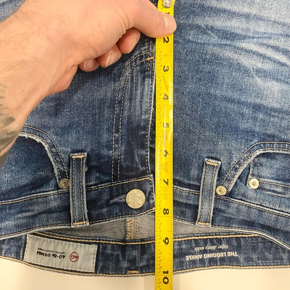 AG Adriano Goldschmied Women's Super Skinny Ankle Legging - 26R - Picture 8 of 10